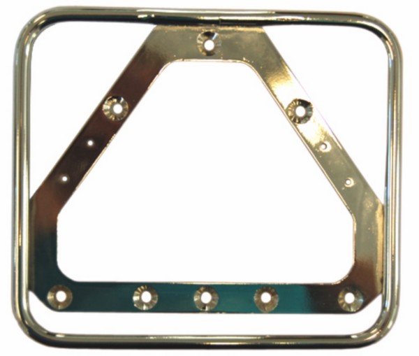 houder kentekenplaat (made in EU) chroom classic