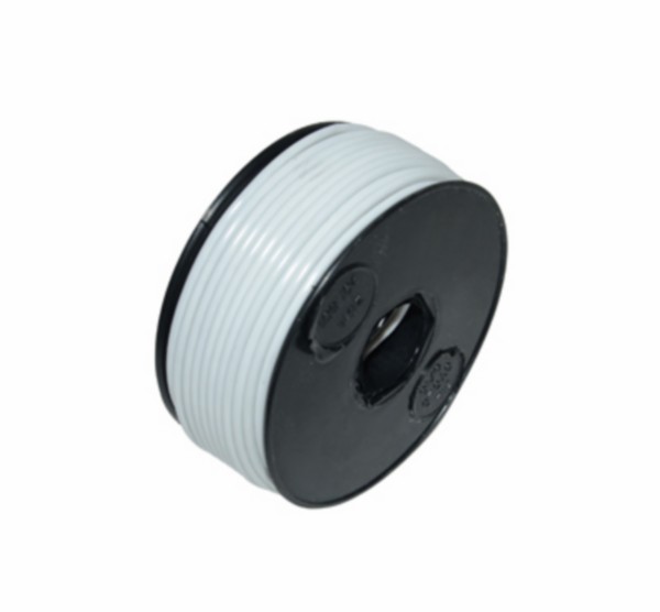 electrisch draad 30m wit per rol