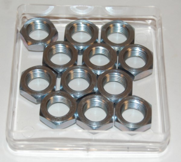 moer koppeling m12x1.25 12pcs scooter