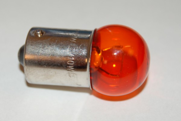 lamp 12V DMP 10W o.a. bau15 oranje agility, vespa lx