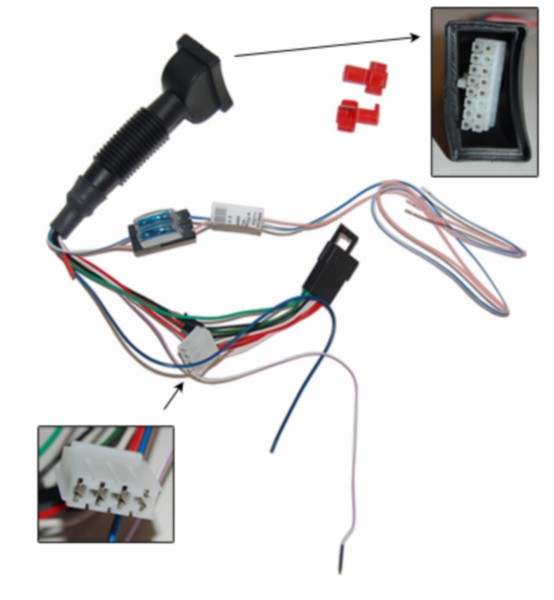 alarmkabel Piaggio origineel E-lux E1 lx 4t-4v, vespa S 602691m005