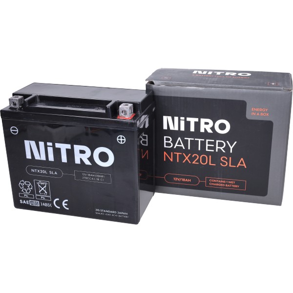 accu nitro ntx20l-sla/ytx20l-bs sla/gel 18amp