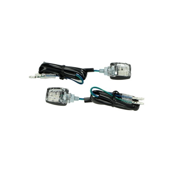 knipperlichtset DMP led mini 30mm wit glas E-keur univ