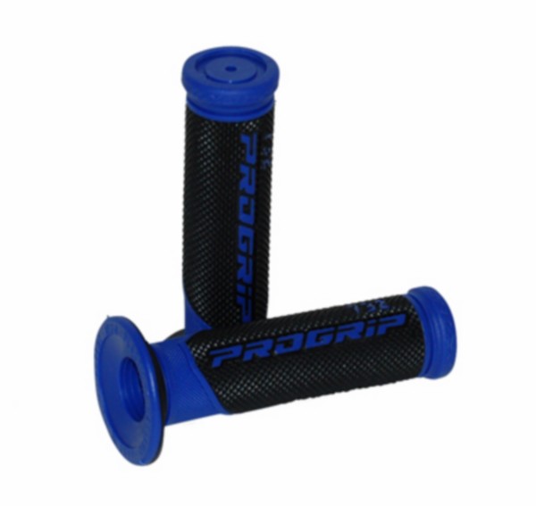 handvatset progrip zwart/blauw scooter 732