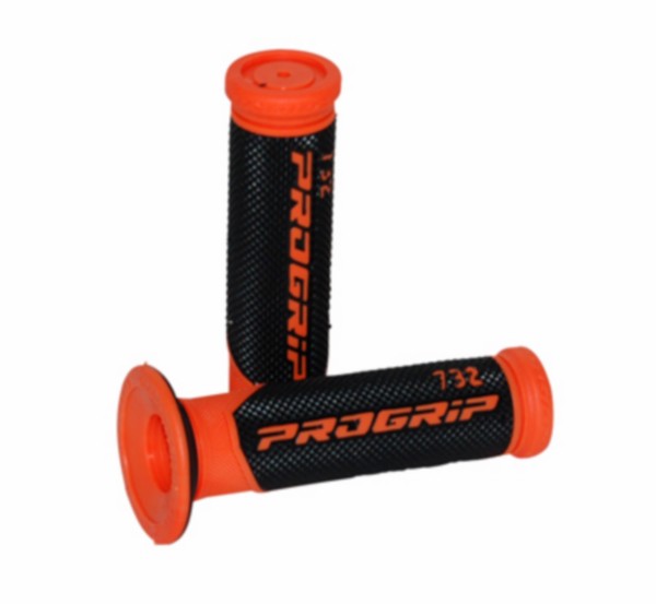 handvatset progrip zwart/oranje scooter 732