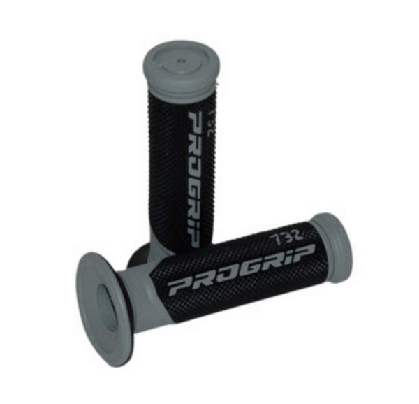 handvatset progrip zwart/grijs scooter 732