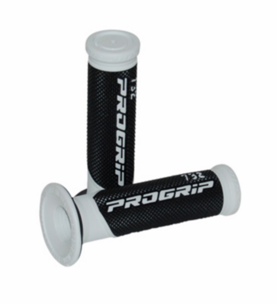 handvatset progrip zwart/wit scooter 732
