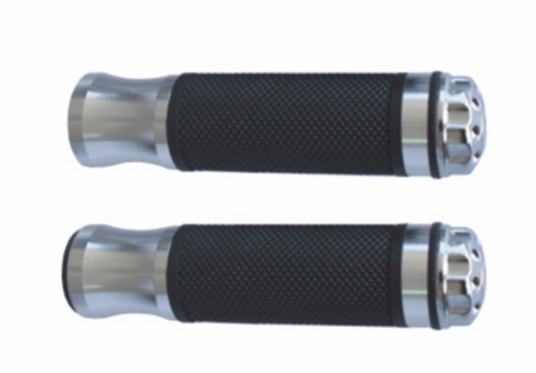 handvatset DMP cnc zilver scooter