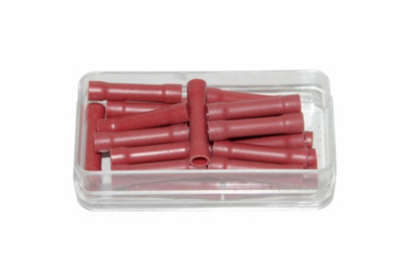 verbindingsstuk kabel rood 25pcs