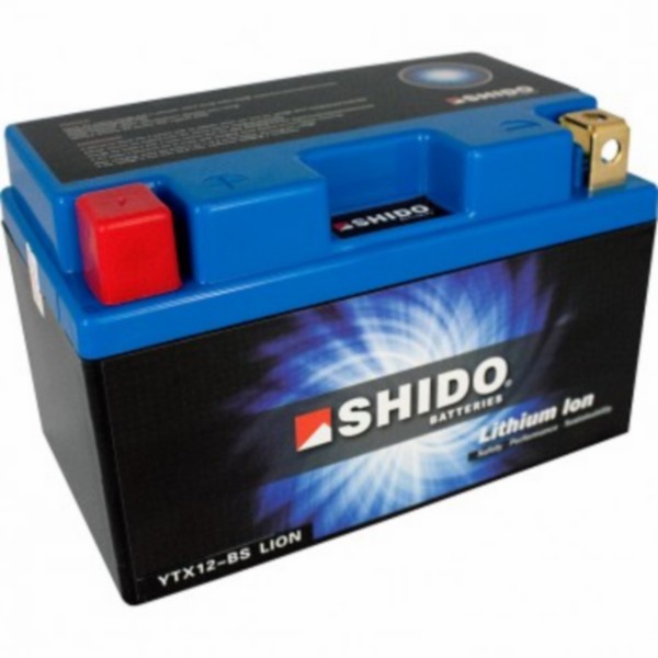 accu shido ytx12-bs lithium ion o.a. Vespa gts ltx12-bs
