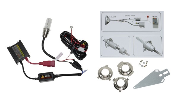 verlichtingsset DMP wisselstroom xenon (niet voor Piaggio)