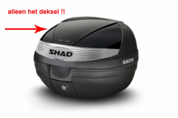 deksel shad topkoffer sh29 zwart