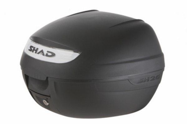 topkoffer shad + slede afneembaar (helmkoffer) 26L zwart sh26