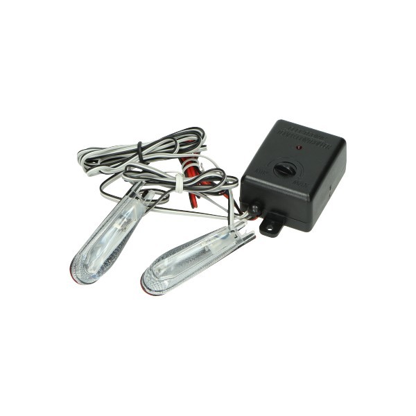 verlichtingsset DMP stroboscoop led wit=op=op