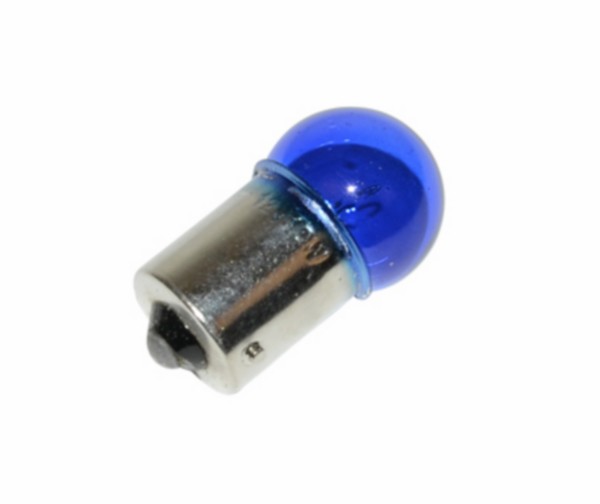 lamp 12V 10W ba15s blauw