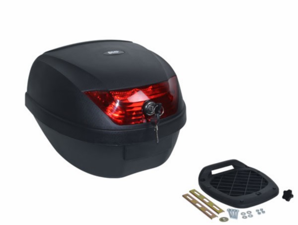 topkoffer DMP afneembaar (helmkoffer) 28L zwart