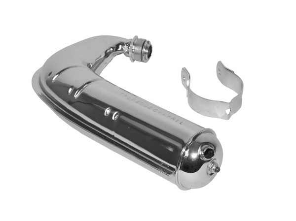 uitlaat (made in EU) chroom mobilette 88