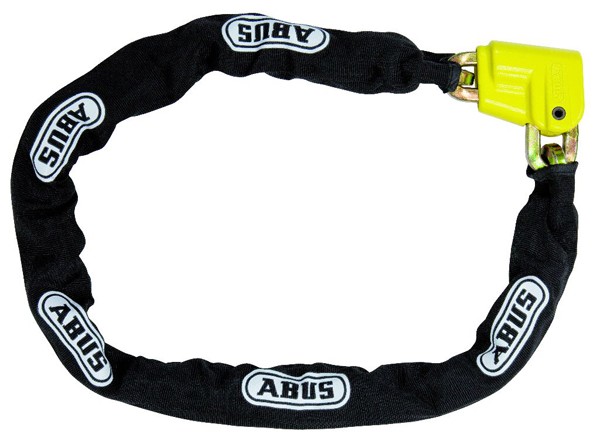 kettingslot abus art 4-sterren + 120cm 1190/11ks120 black x-plus