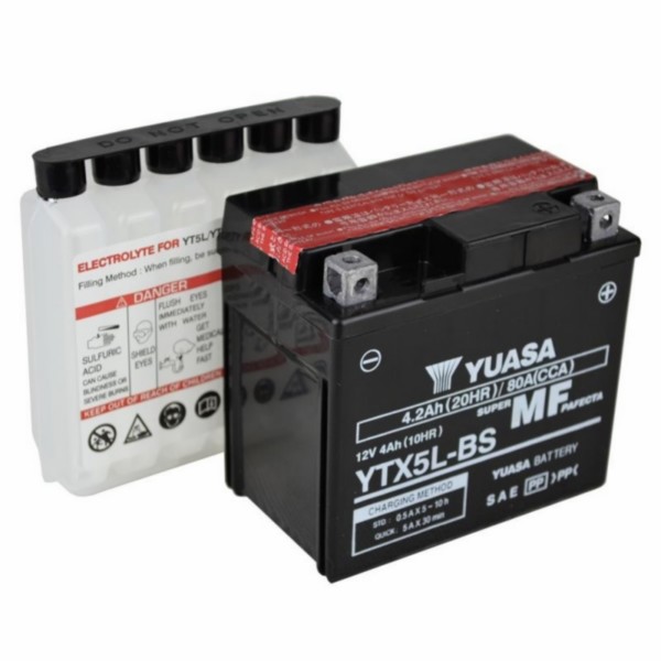 accu yuasa ytx5l-bs onderhoudsvrij kisbee 4t, people, speedfight 3 4t, v-clic