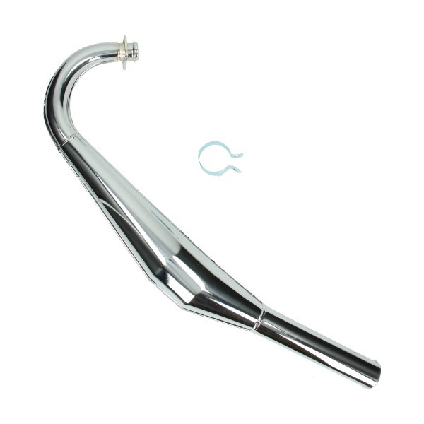 uitlaat (made in EU) M90 Sachs expansie chroom