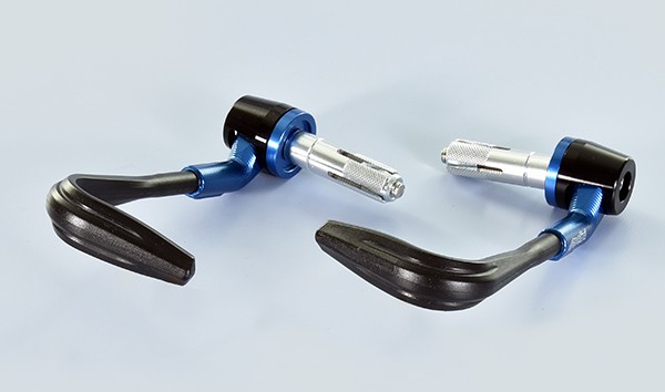 handbeschermset polini aluminium race 18/20mm blauw 341.0034