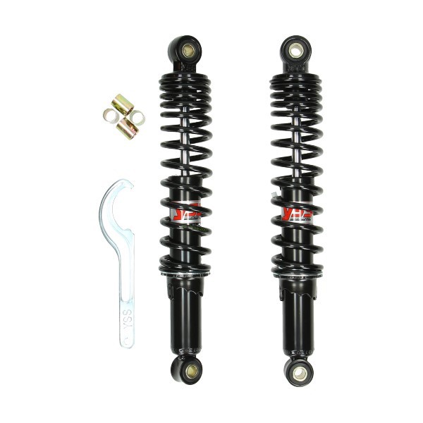 schokbrekerset yss pro-X 320mm zwart puch maxi rd220-320-22-x