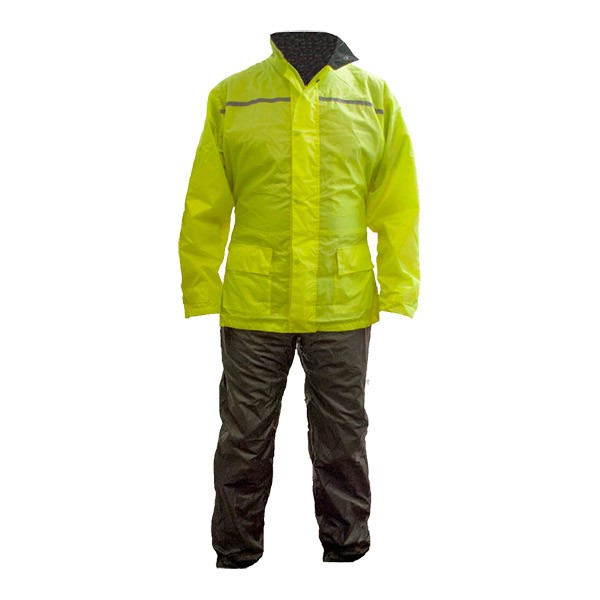 regenpak lem regenpak S zwart/geel