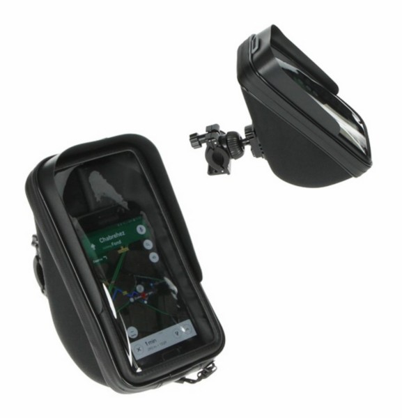 houder shad telefoon waterdicht stuurbevestiging met opbergvakje shad 180x90