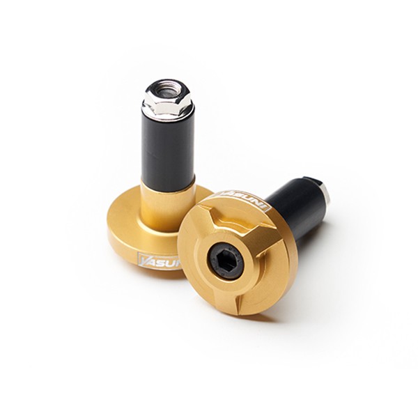 stuurbalansgewicht yasuni set aluminium cnc pro race 22.2mm goud=op=op