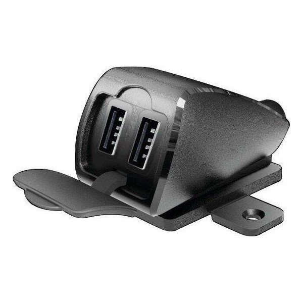 aansluiting lampa USB universeel 12/24v Fix Trek 2 (snellader) Minicar, motorfiets 38827