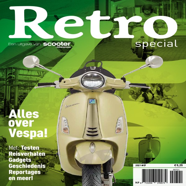 accessoire tijdschrift retro vespa special 2021=op=op