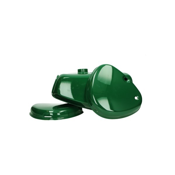 benzinetank +zijdekselset groen donker simson S51
