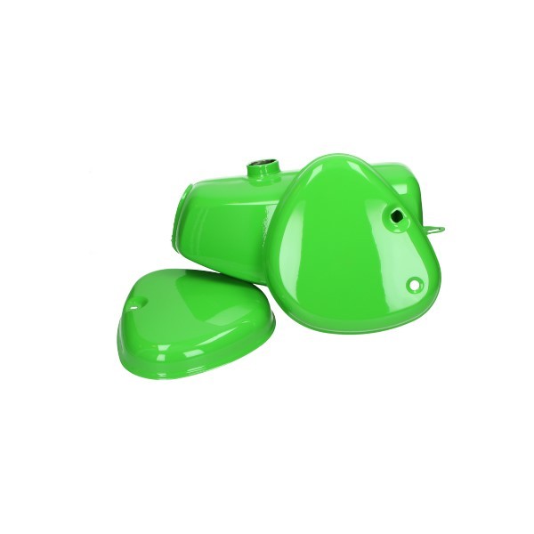 benzinetank + zijdekselset groen simson S51