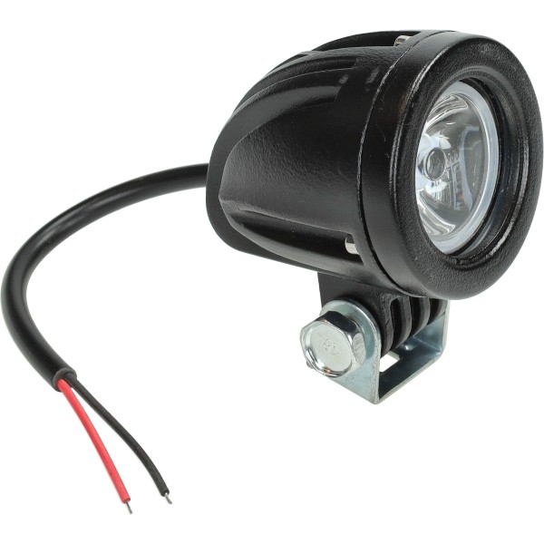 verstraler DMP led 12v .+ bev. set zwart universeel