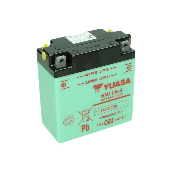 accu yuasa 6n11a-4 6v o.a. zundapp