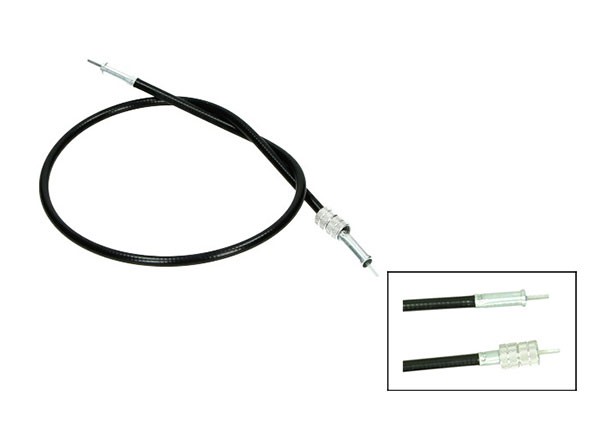 kilometertellerkabel vdo/vdo (made in EU) 65cm zwart