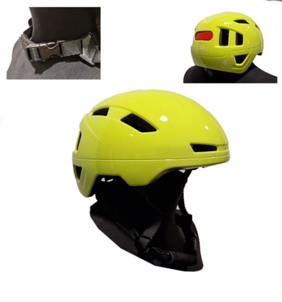 helm CAB pedelec/snorfiets NTA-8776 keur safety S/M 52/57 geel fatbike