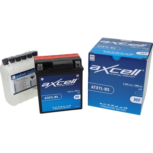 accu axcell atx7l-bs/ytx7l-bs euro-4/5 6amp liberty IGET, primavera, sprint, zip 4t (euro4)