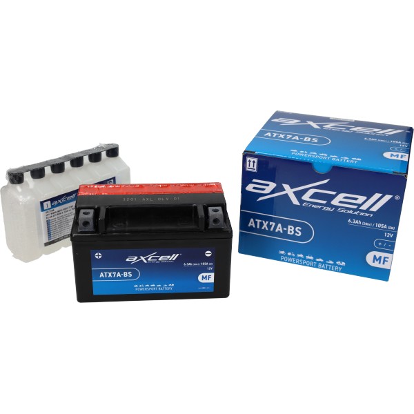 accu axcell atx7a-bs/ytx7a-bs 6amp sco china 4t, sco sym 4t