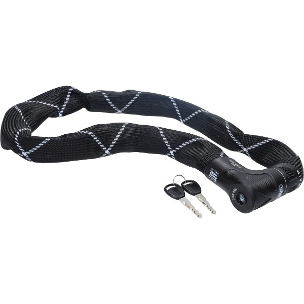 kettingslot abus art 2-sterren iven chain 85cm zwart 8210/85