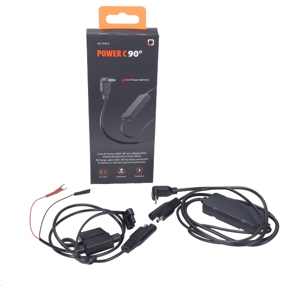 oplaadkabel optiline accu connector usb C 180cm 91815
