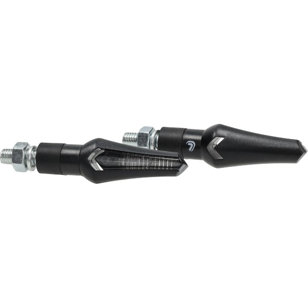 knipperlicht lampa led e-keur zephyr zwart 90493