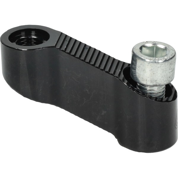 adapter lampa spiegelverlenger rechtse draad m10 zwart 90538