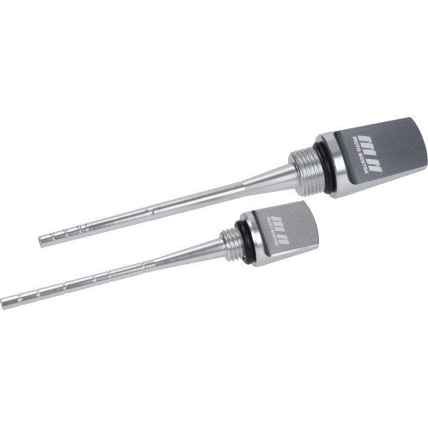 oliepeilstok Moto-Nostra set zilver gts 125cc, gts 250cc, gts 300, vespa mn1075si=op=op