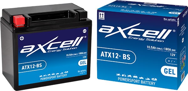 accu axcell atx12-bs/ytx12-bs sla/gel o.a.Vespa 10amp gts