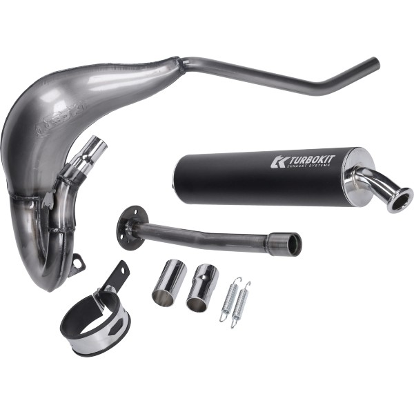 uitlaat Turbokit met E-keur XM50 22-23 vernis fantic motard