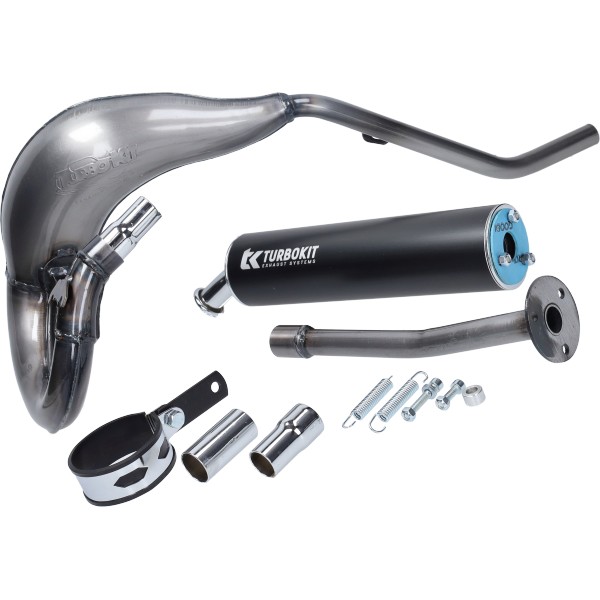uitlaat Turbokit met E-keur HRD50 vernis sherco