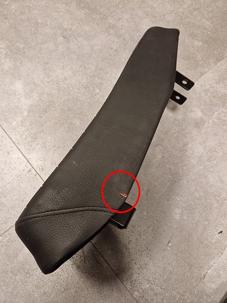 buddyseat zundapp !!SCHADE!!(zonder bev-set)mod denfeld orgineel zwart