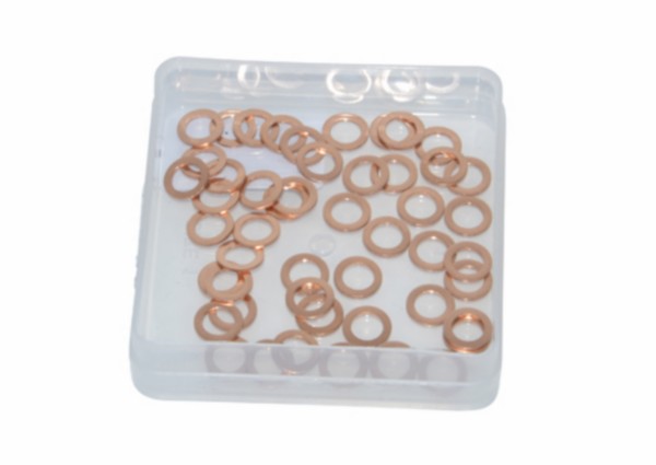 sluitring koper m6 50pcs