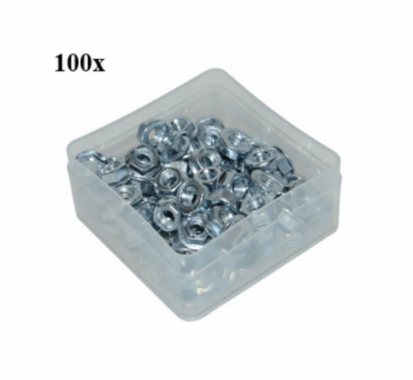 moer + flens m6 100pcs